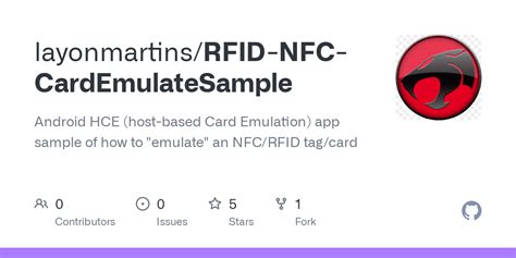 android nfc card emulation sample|nfc tag emulator android.